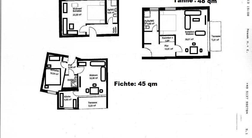 4 moderne FEWO Nowak-Bals zur Auswahl Braunlage Zimmer foto